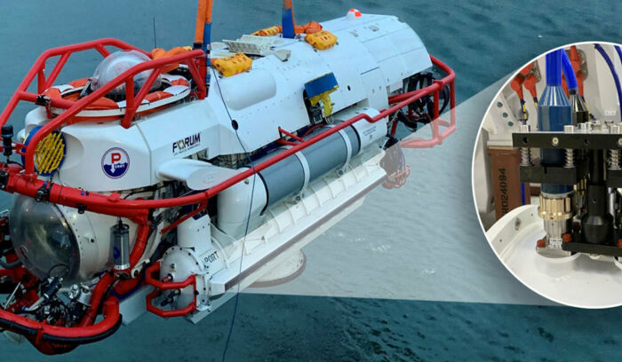 Hydro Group supports Forum Energy with innovative product development for its latest submarine rescue vessel